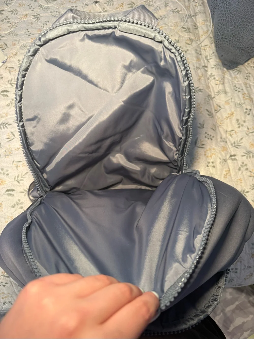 Dagne Dover Stone Blue/Gray Everyday Backpack